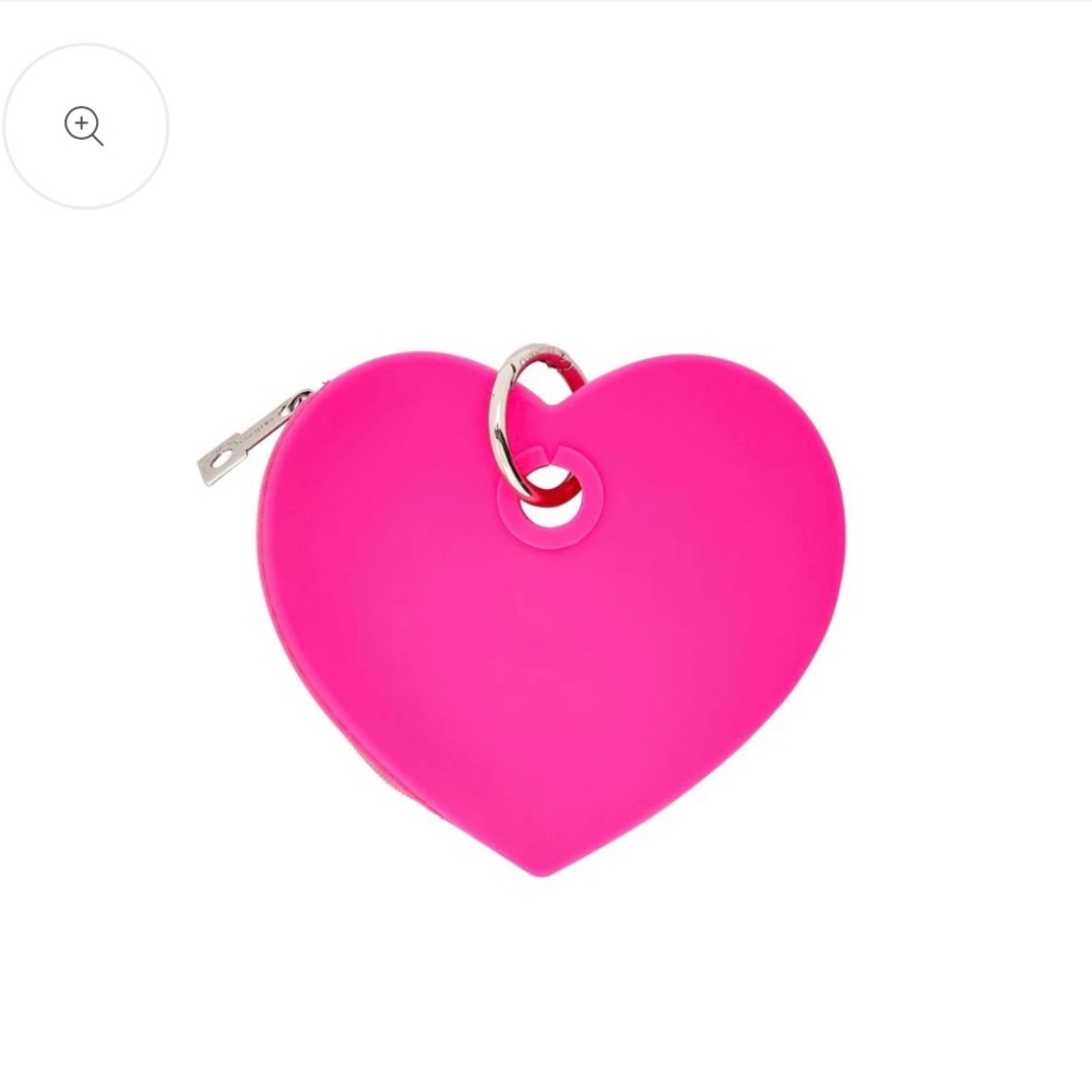 Oventure silicone heart pouch